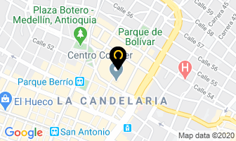 Mapa de Casa Forever en Medellín