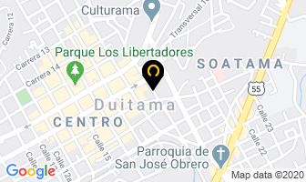 Mapa de Casa Funerales Moderna en Duitama