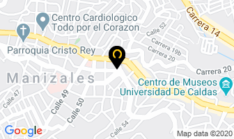 Mapa de Casa Gálvez Hotel en Manizales