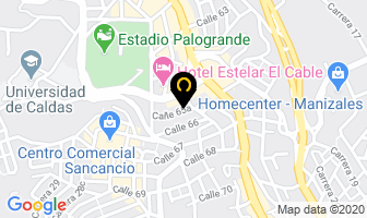 Mapa de Casa Grande en Manizales
