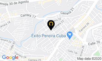 Mapa de Casa Gregoriana El Indio en Pereira