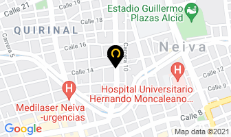 Mapa de Casa Higiene en Neiva