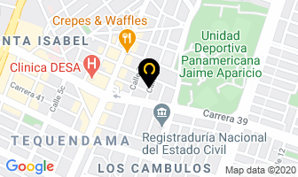 Mapa de Casa Hogar Bello Despertar en Cali