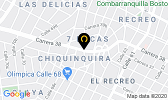 Mapa de Casa Holistica Esenciel en Barranquilla
