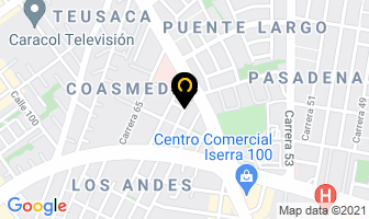 Mapa de Casa Hostal Del Norte en Bogotá D.C