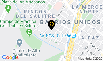 Mapa de Casa Hotel Salitre en Bogotá D.C