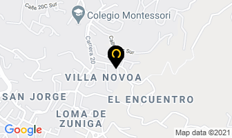 Mapa de Casa Hotel San Lucar en Envigado
