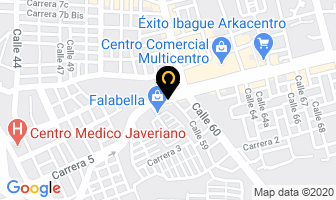 Mapa de Casa Infantil Timoteo en Ibagué