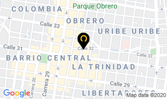 Mapa de Casa Integral Nutripan en Palmira