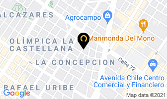 Mapa de Casa Internacional Del Aseo en Bogotá D.C