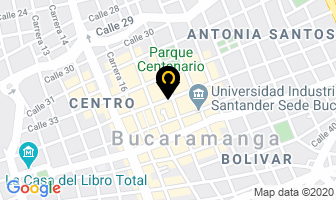 Mapa de Casa Kioto en Bucaramanga