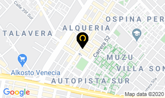 Mapa de Casa Linda en Bogotá D.C