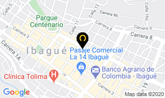 Mapa de Casa Litográfica en Ibagué