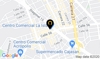 Mapa de Casa Luxury en Bucaramanga