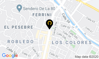 Mapa de Casa Mandarín en Medellín