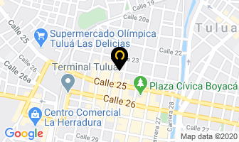 Mapa de Casa Maternal Ositos en Tulua