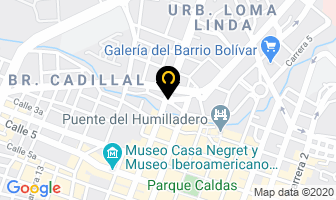 Mapa de Casa Mazda en Popayán