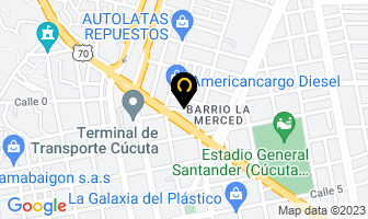 Mapa de Casa Mazda Cucuta Sas en Cúcuta