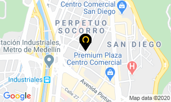 Mapa de Casa Mecánica Ltda. en Medellín