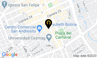 Mapa de Casa Mónaco Salón De Eventos en Pasto
