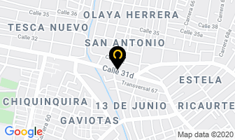 Mapa de Casa Multieventos en Cartagena
