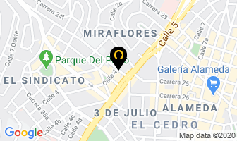 Mapa de Casa Niehans en Cali