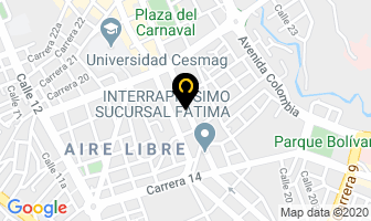 Mapa de Casa Pintuco - Miguel Ortiz en Pasto