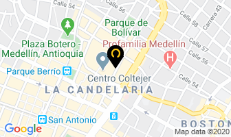 Mapa de Casa Plankton Ips Y Spa en Medellín