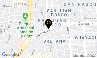 Mapa de Casa Repuestos en Cali