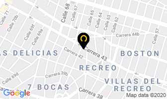 Mapa de Casa Rines Ltda en Barranquilla