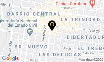 Mapa de Casa Samani en Palmira