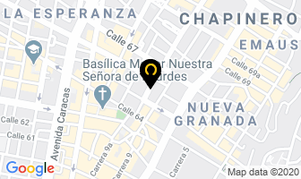 Mapa de Casa Sofia´s en Bogotá D.C