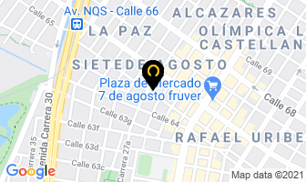 Mapa de Casa .utomotriz en Bogotá D.C
