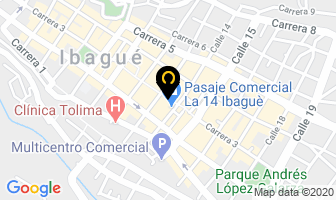 Mapa de Casa Valentina en Ibagué