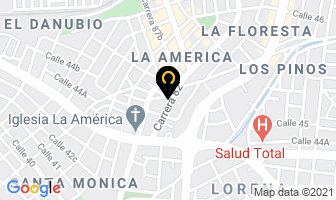 Mapa de Casa Verano en Medellín