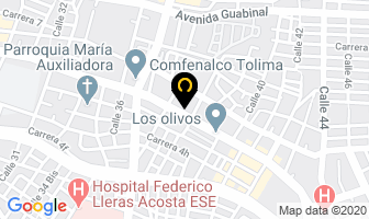 Mapa de Casa viva en Ibagué