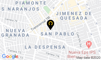 Mapa de Casa Vulcano en Bogotá D.C