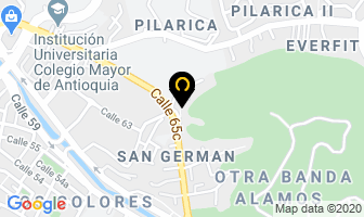 Mapa de Casa Whirlpool en Medellín