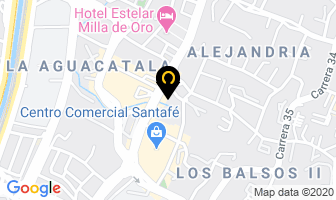 Mapa de Casacol en Medellín