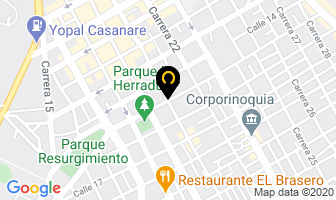Mapa de Casadiseño Internacional en Yopal