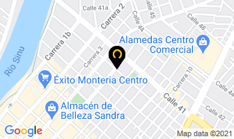 Mapa de Casahotel Lindas en Montería