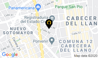 Mapa de Casali en Bucaramanga