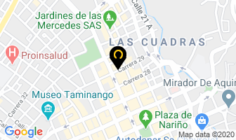 Mapa de Casanova Peluqueria en Pasto