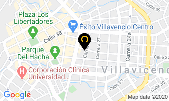 Mapa de Casaplast en Villavicencio