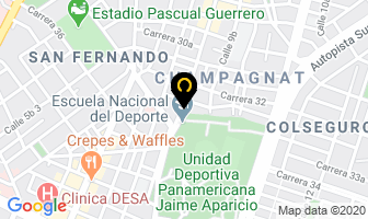 Mapa de Casas Del Peluquero en Cali