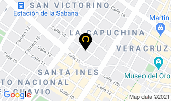 Mapa de Casas Piñeros Fabio en Bogotá D.C