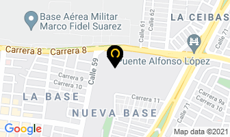 Mapa de Casas Prefabricadas Arcangel's en Cali