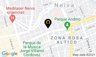 Mapa de Casateatro en Neiva