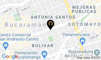 Mapa de Casatronic en Bucaramanga