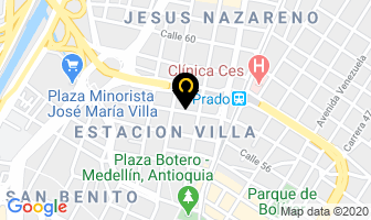 Mapa de Cascos S.v. en Medellín